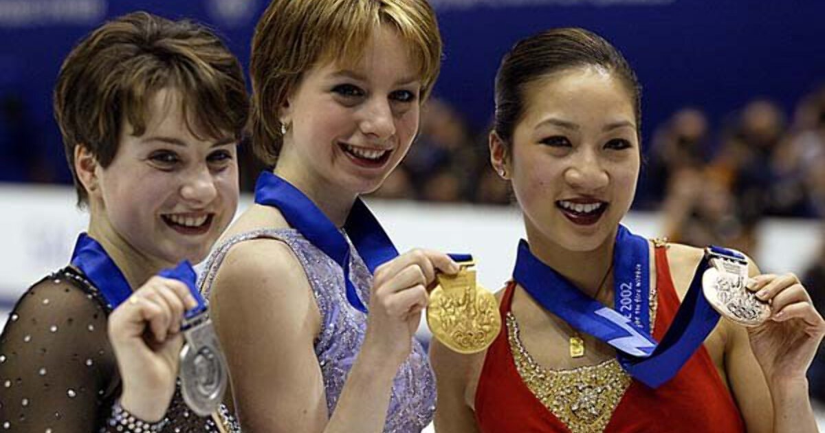 Награждение на ОИ 2002