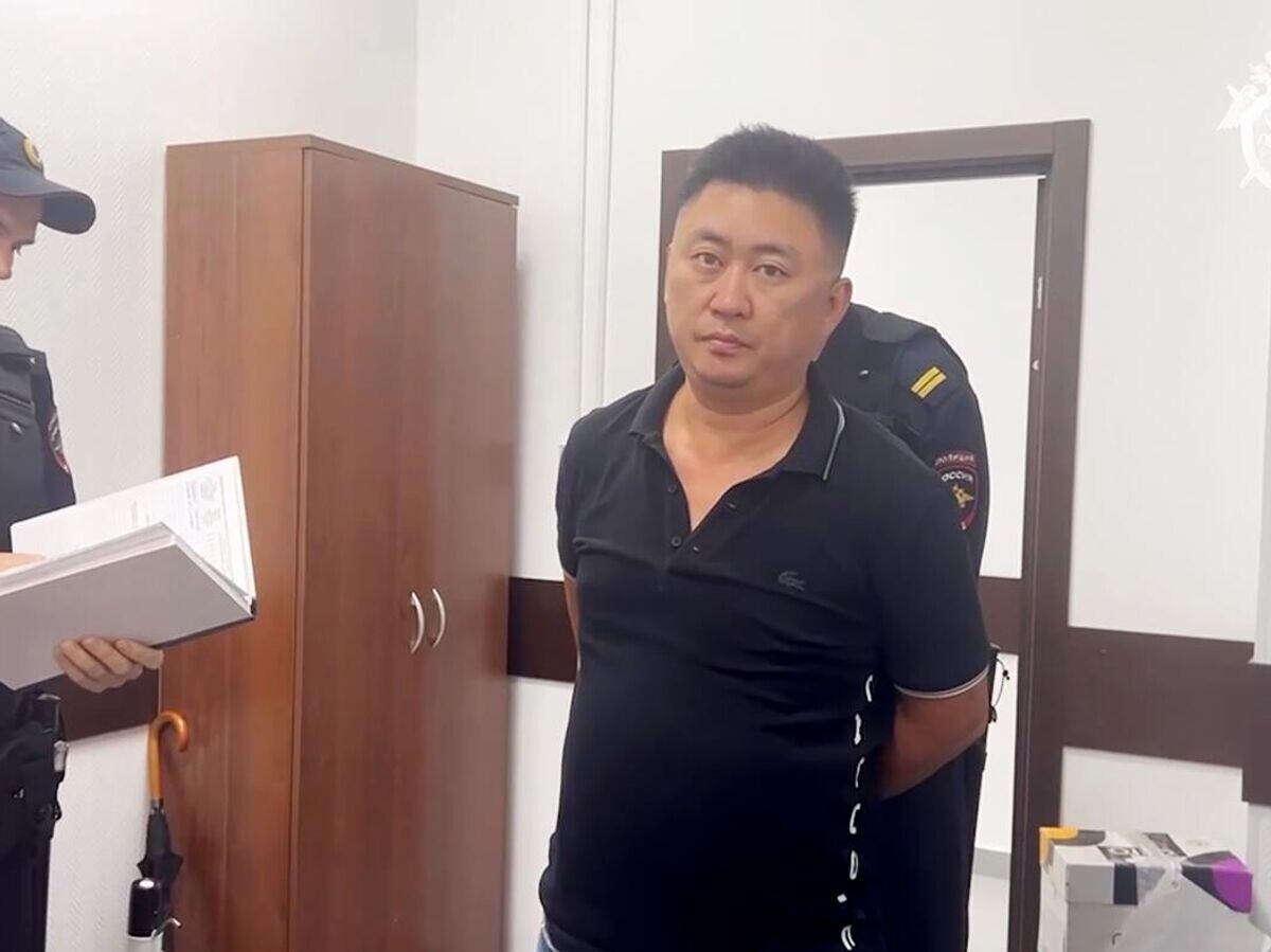    Задержанный руководитель компании-производителя фасоли "Савон-К" Владимир Шин© Следственный комитет России