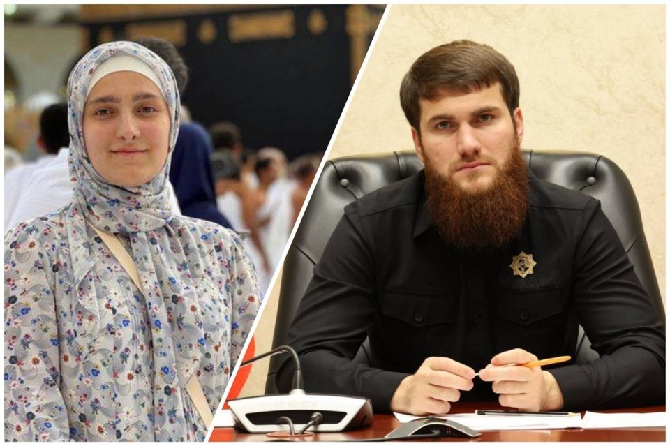    Что известно о семье старшей дочери Рамзана Кадырова. Фото: t.me/kadyrovaayshat/t.me/mcx_chr