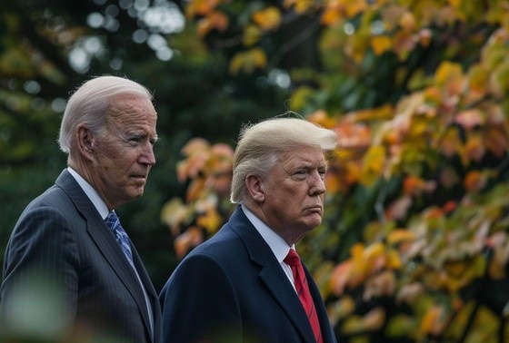    Джо Байден и Дональд Трамп