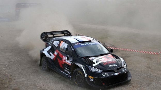    Автомобиль Себастьена Ожье. AFP