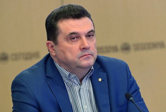    Председатель Союза журналистов России Владимир Соловьев
