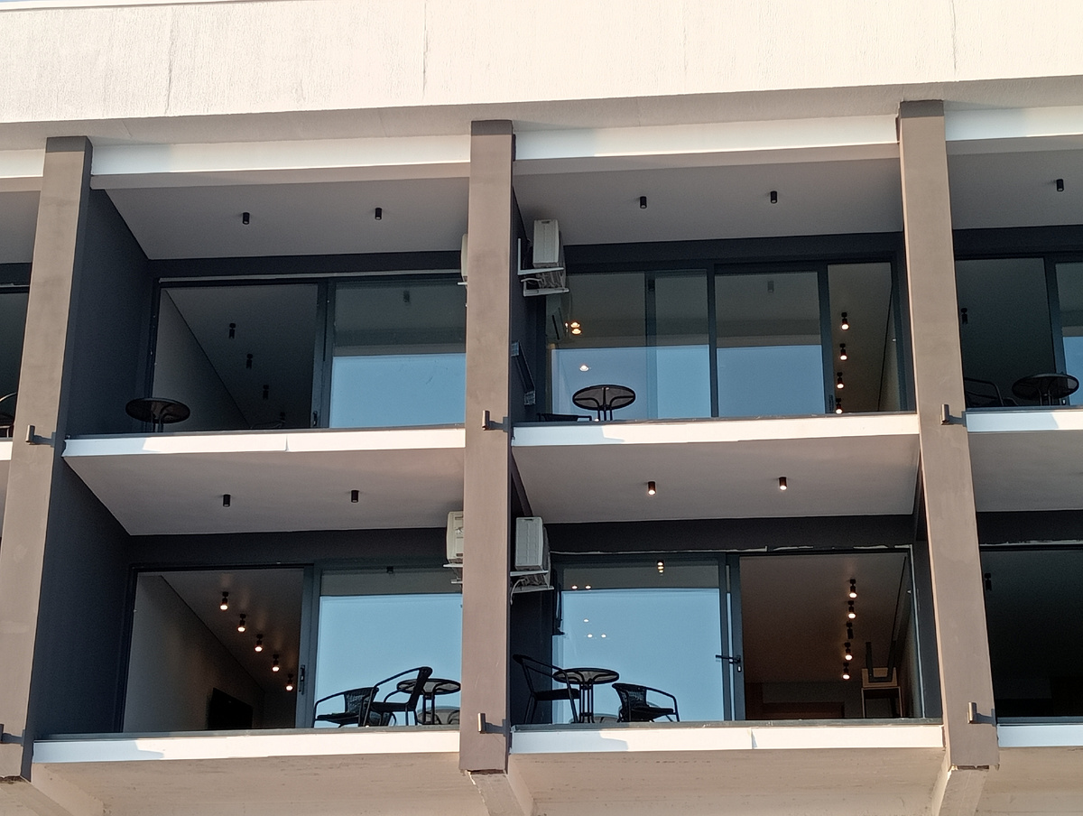 Балконы новых корпусов Айтара