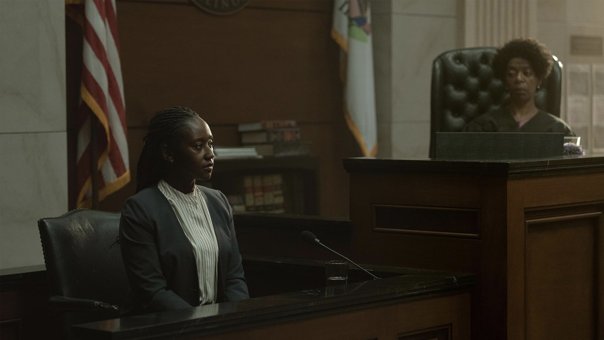 Кадр из мини-сериала "Презумпция невиновности"