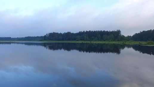 Рассвет река Чусовая