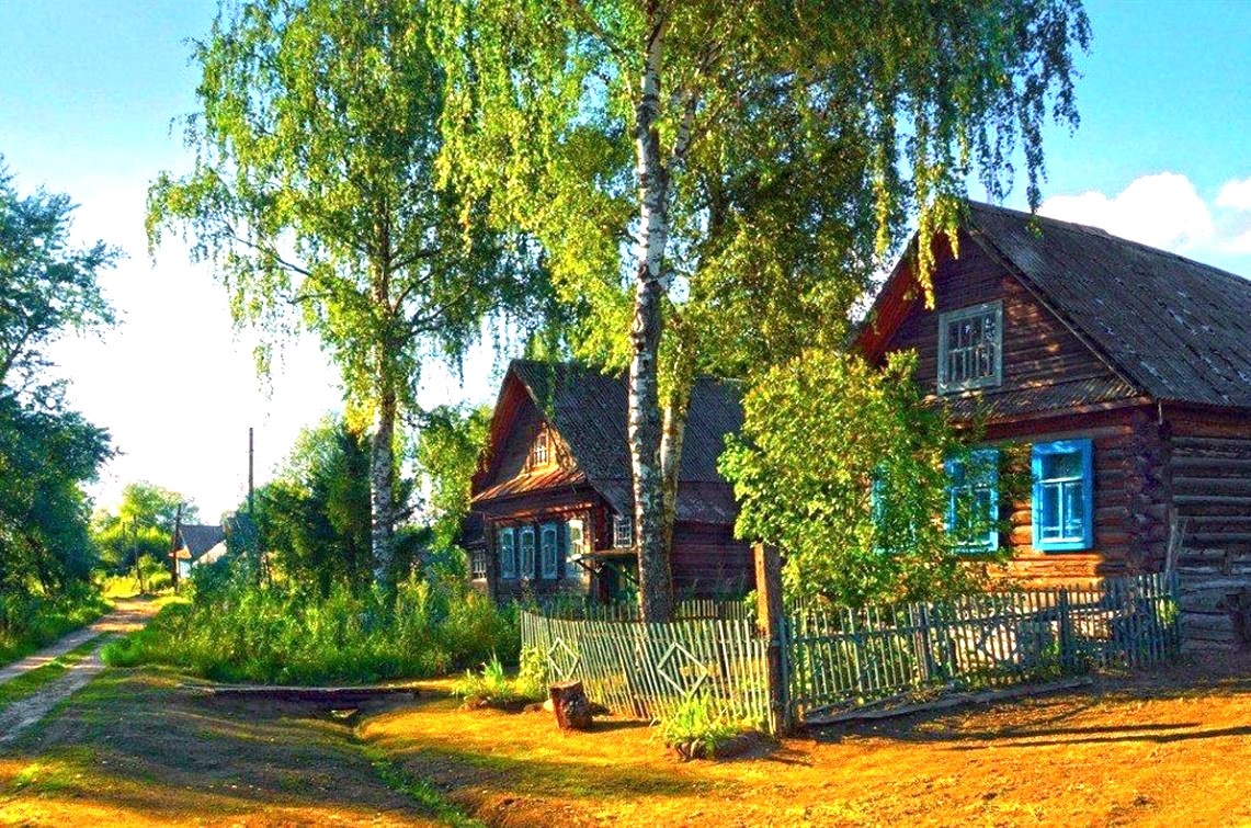 В. Семин Деревенька