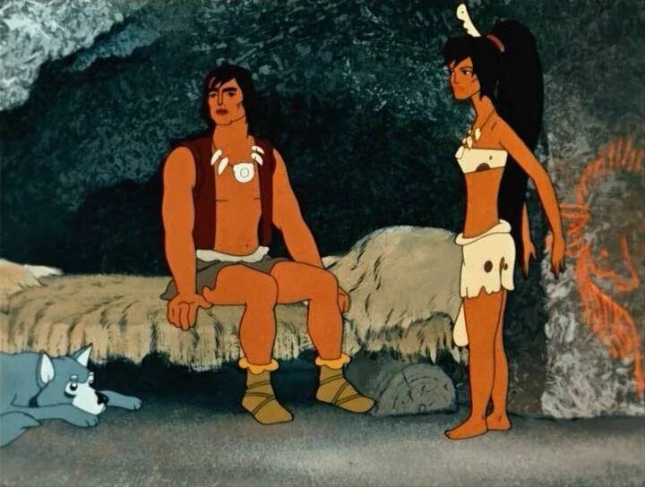 Мультфим "кот который гулял сам по себе" 