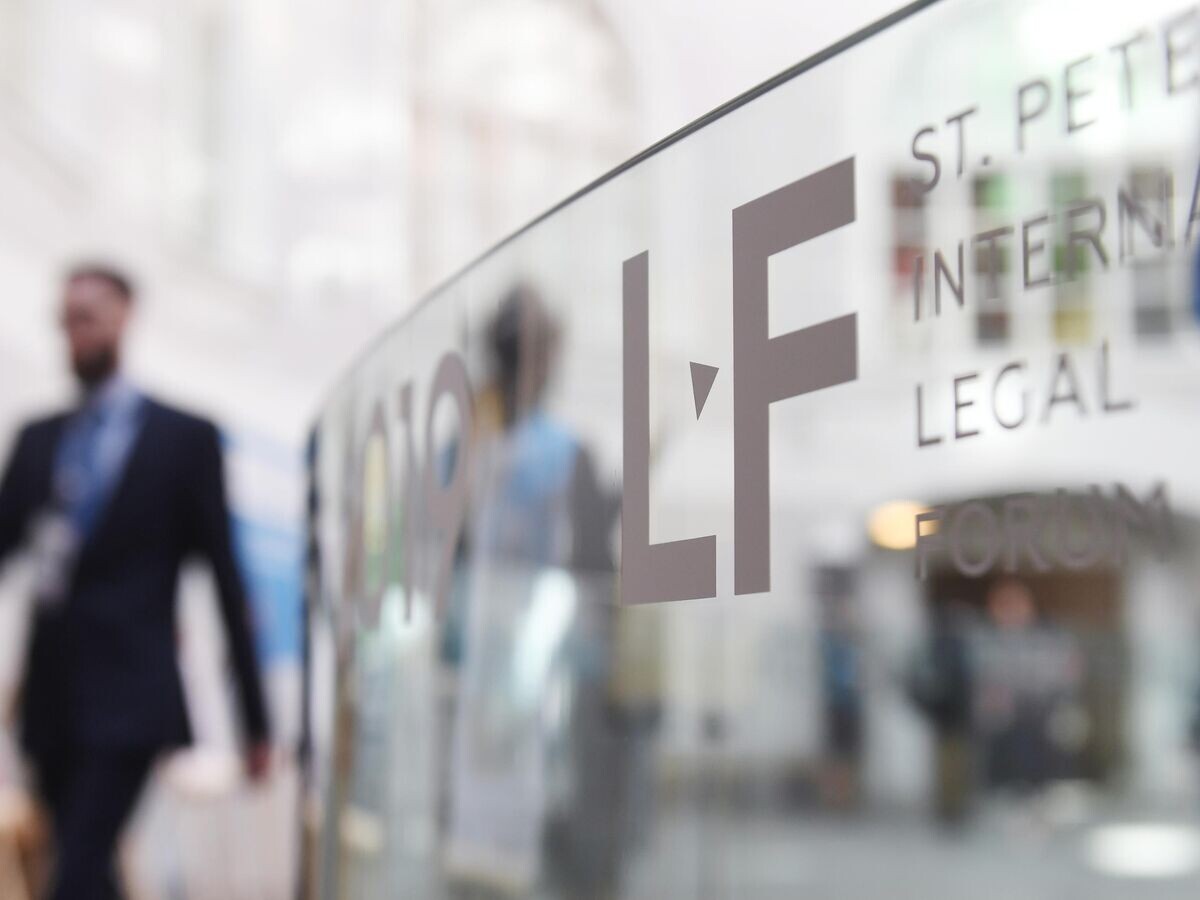    На IX Петербургском международном юридическом форуме в Санкт-Петербурге© РИА Новости / Александр Гальперин