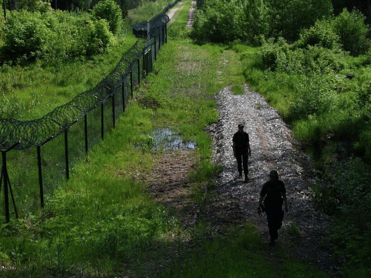    Латвийско-белорусская граница© Фото : Государственная пограничная охрана Латвии
