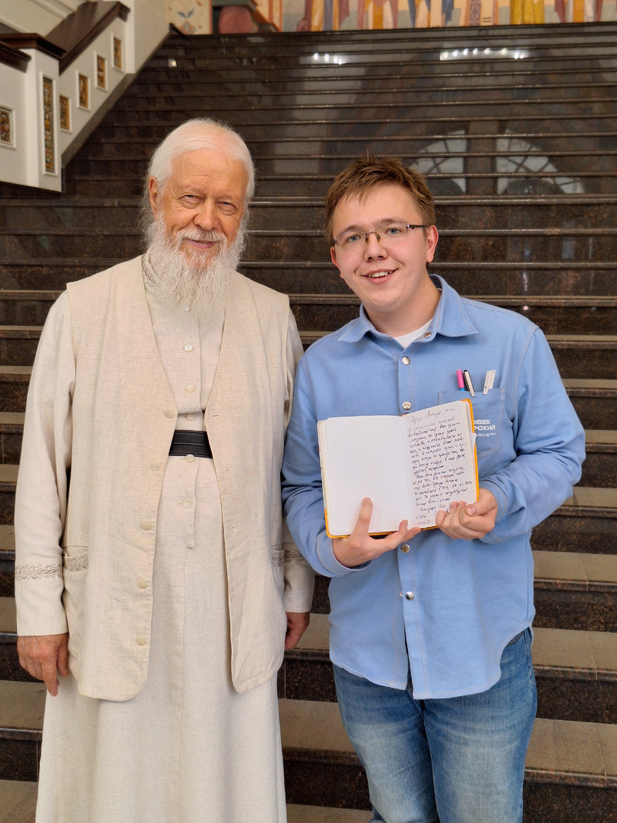 Епископ Августин (Анисимов) и Александр Шахкеримов 