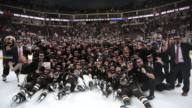    Фарм-клуб «Вашингтона» «Херши Беарз» выиграл плей-офф АХЛ второй год подряд.ХК «Херши Беарз»