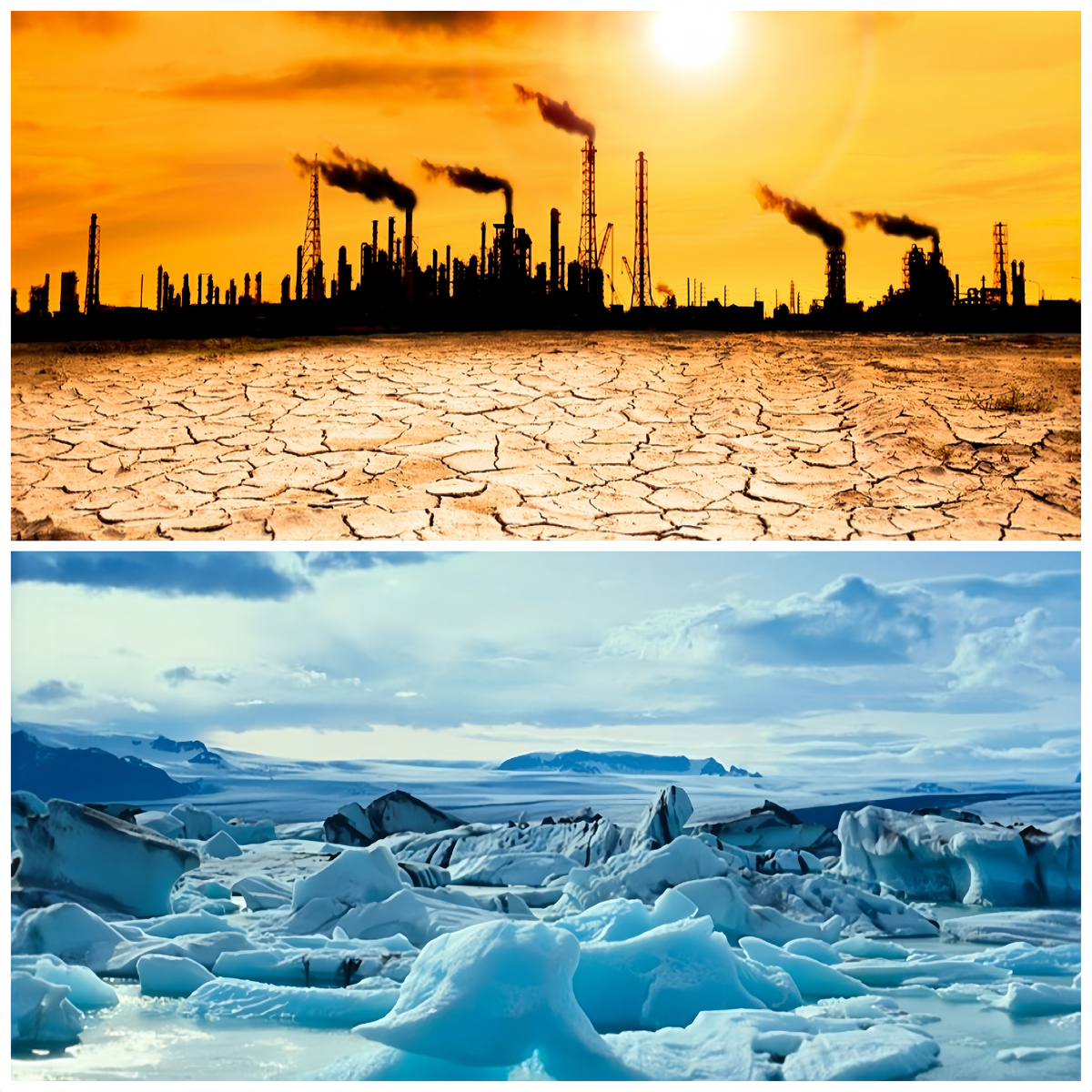 Нас ожидает и холод, и жара.