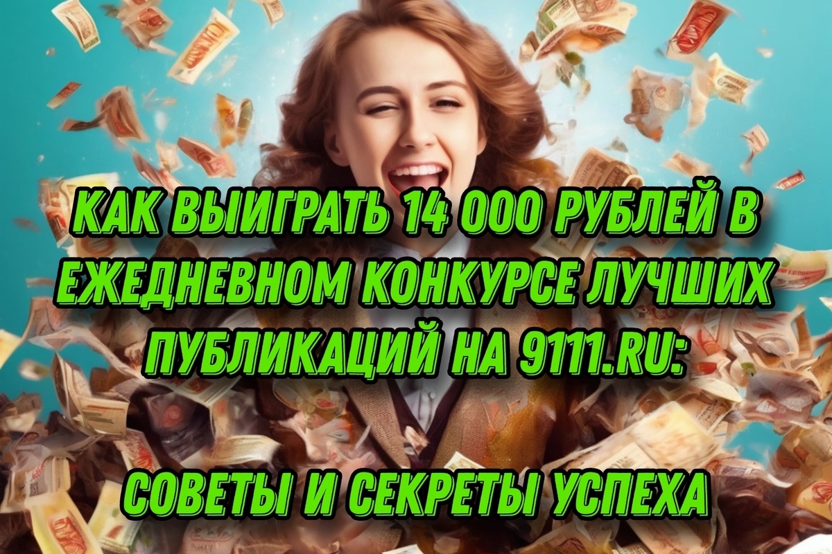 Как заработать 14 000 рублей в ежедневном конкурсе лучших публикаций на 9111 .ru: советы и секреты успеха | Анализируй это! | Дзен