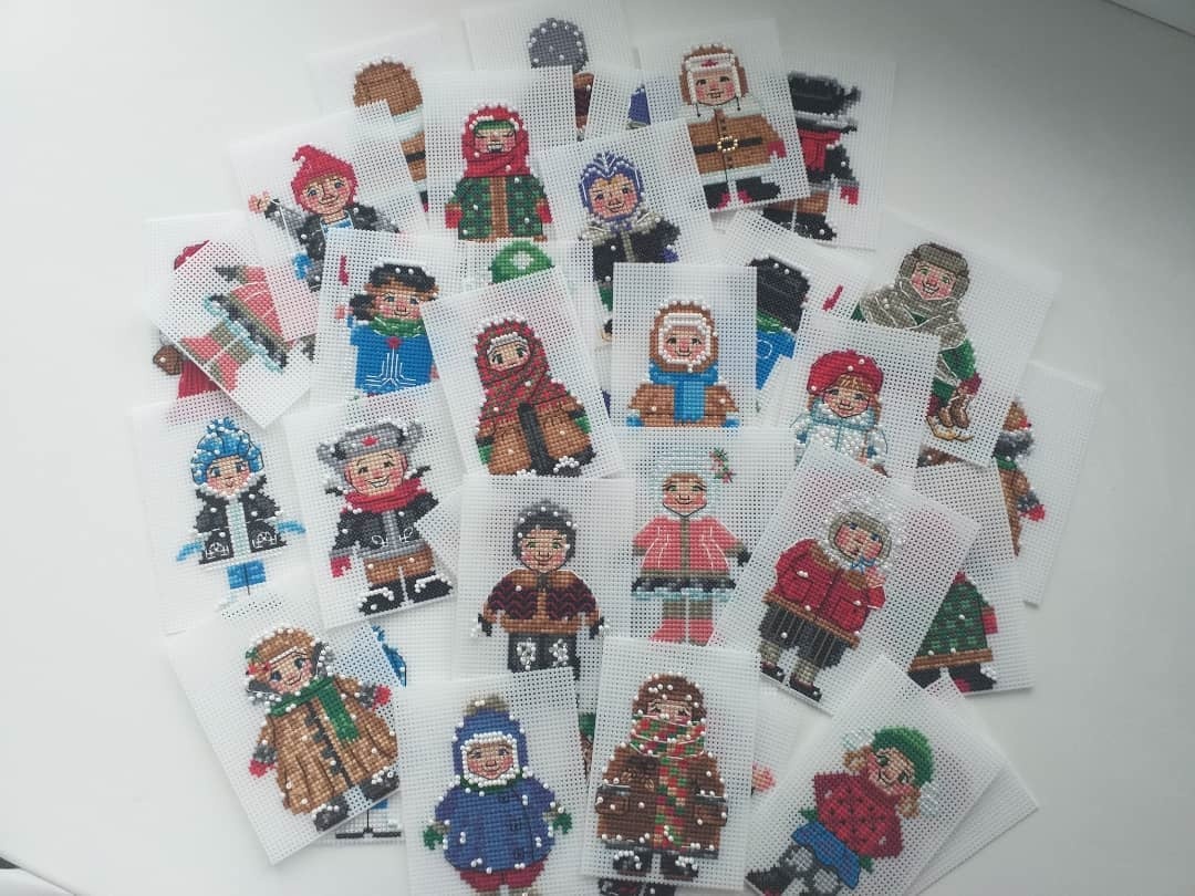 Ребята с нашего двора по схемам Яны Горкальцевой