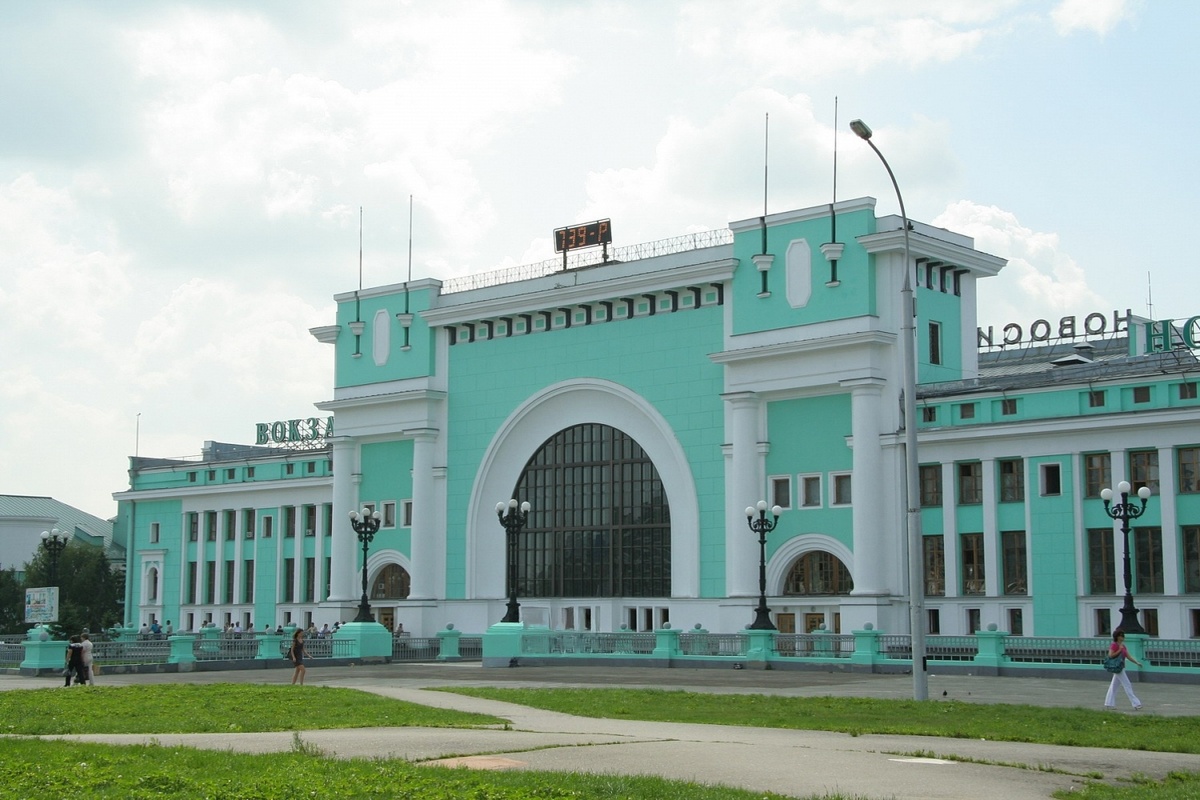 Фото: официальный сайт администрации Новосибирска. Городской вокзал