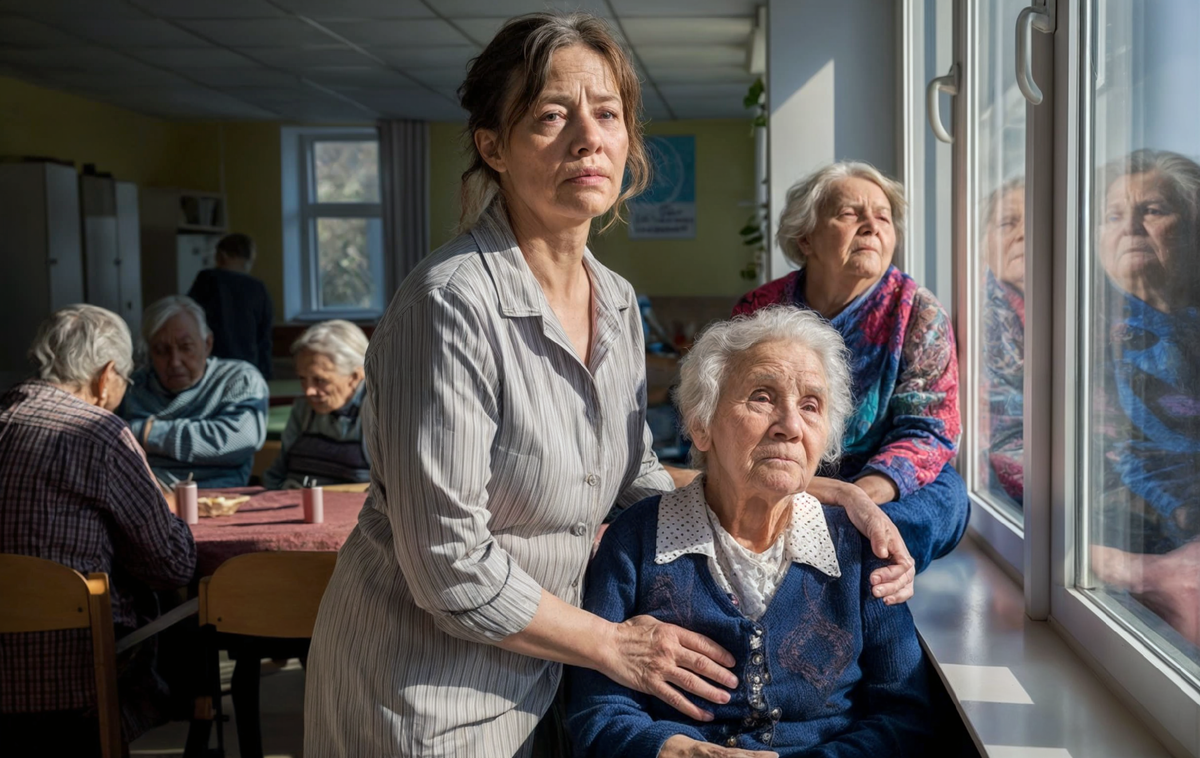 Думала, что отдаю маму в пансионат на месяц, а оказалось - навсегда | Деньги  и судьбы | Дзен