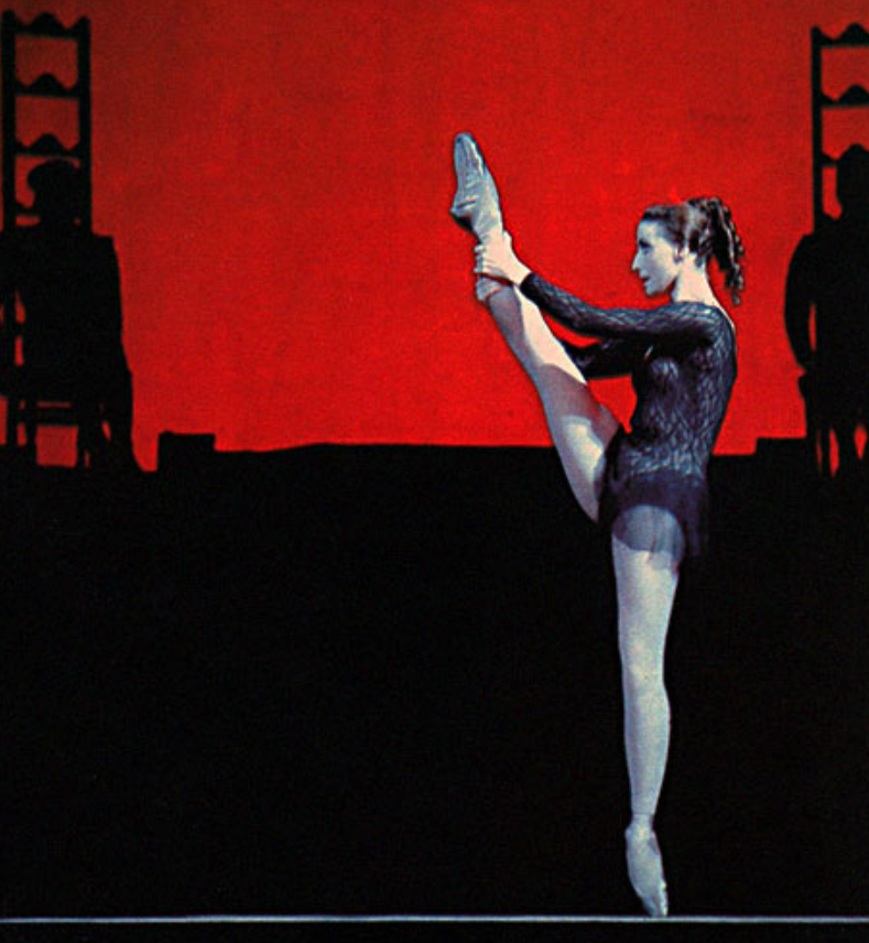 Майя Плисецкая в роли Кармен.