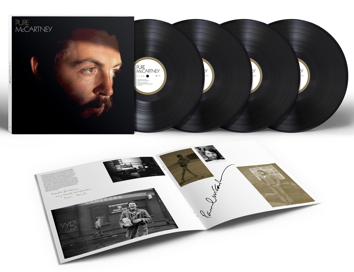 ‘Pure McCartney’ на виниле. Одно из официальных промо-фото