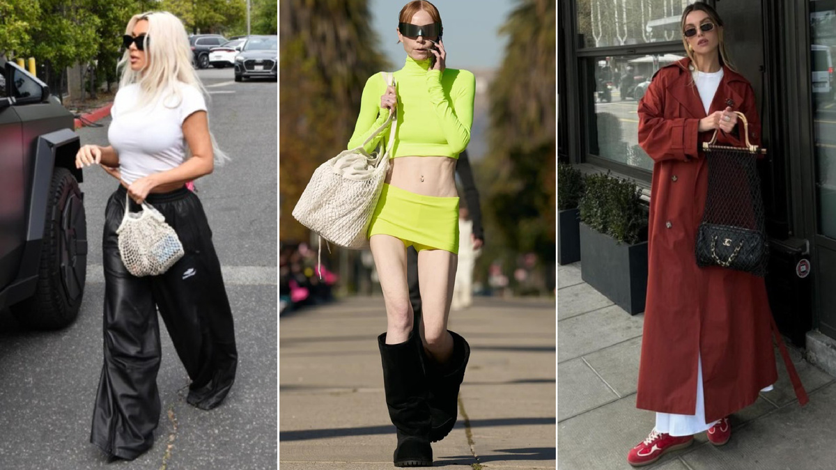 Ким Кардашьян, коллекция Balenciaga, модный блогер Sophia Geiss