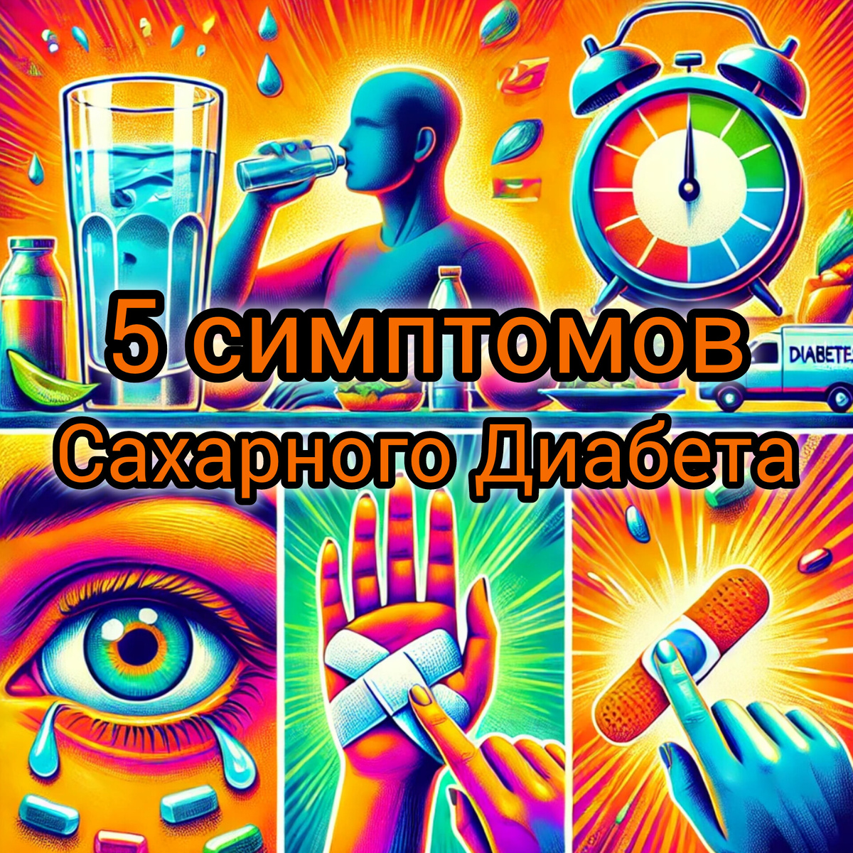 Пять Симптомов Диабета, Которые Вы Можете Не Заметить