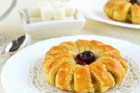 Рецепт Слойки с ананасом