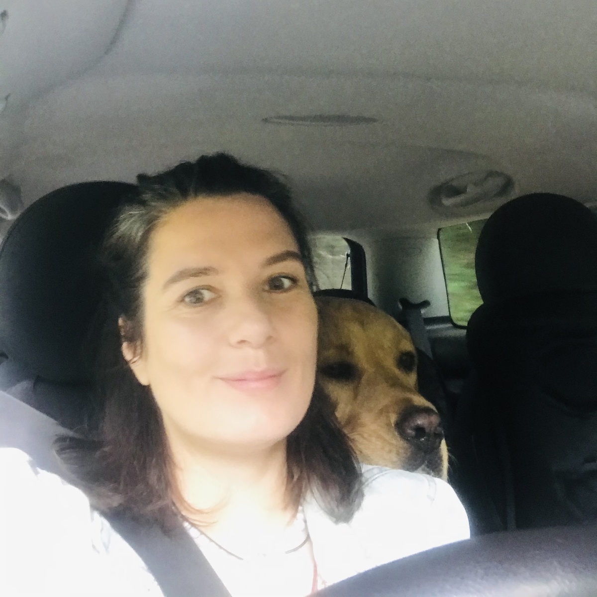 За рулём своего первого авто в Англии. Фотография из личного архива.