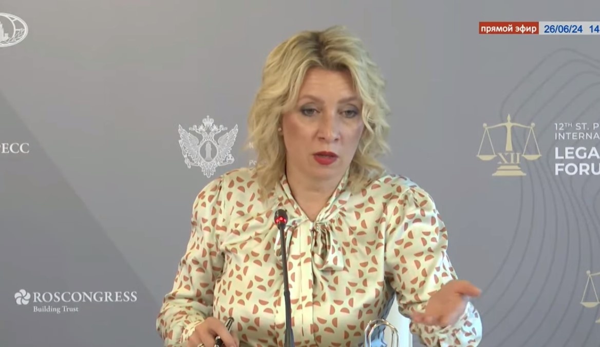 Официальный представитель МИД РФ Мария Захарова