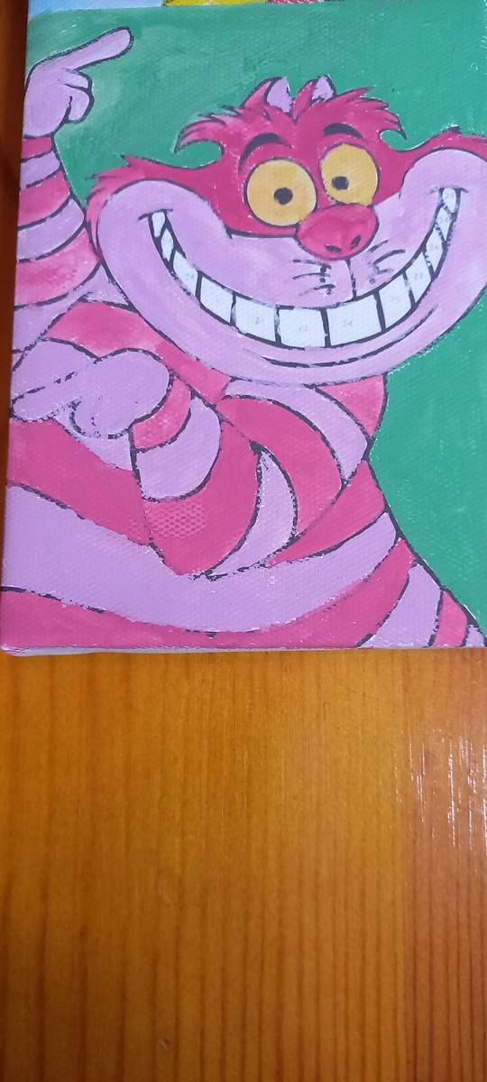 Картина по номерам. Красками. Фото автора.