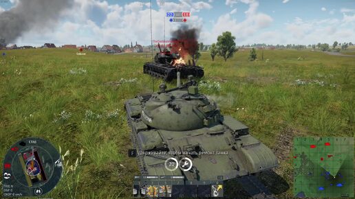 War Thunder | Сложный бой на Т-55А