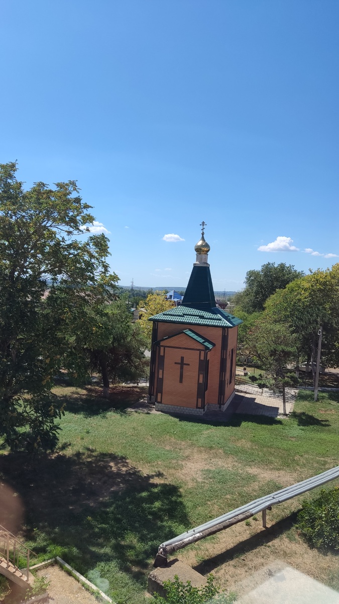 Храм часовня Святой Блаженной Матроны Московской в городе Темрюке