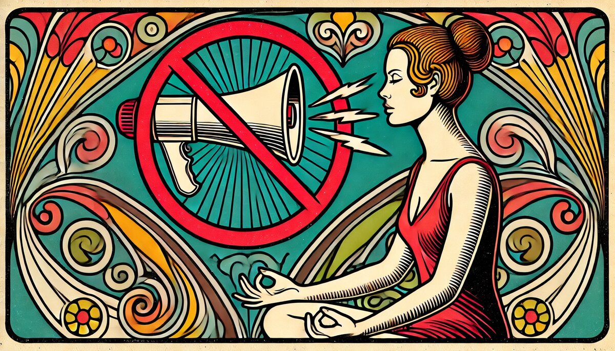 Важно, чтобы ничто не мешало внутреннему спокойствию и концентрации