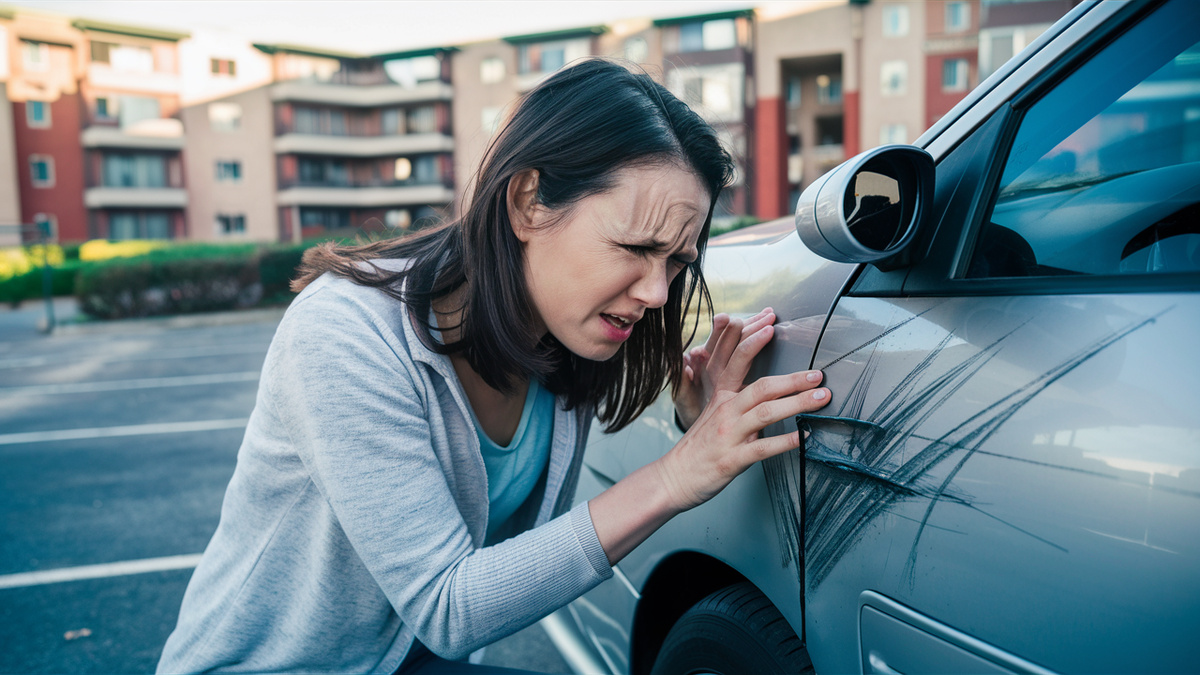    Досадное ДТП, или Двор не место для маневров