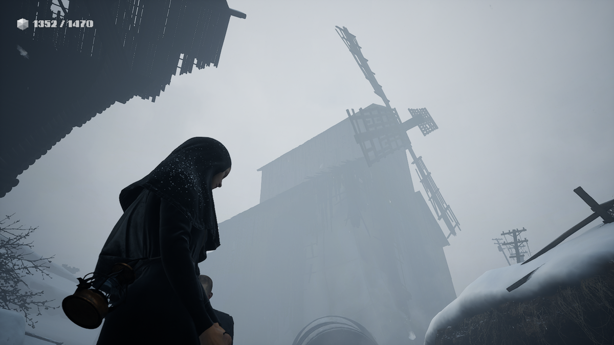 Гигантская деревянная мельница. Скриншот мой