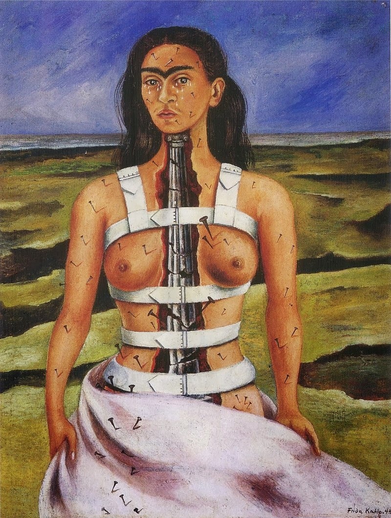 Фрида Кало, Сломанная колонна, 1944