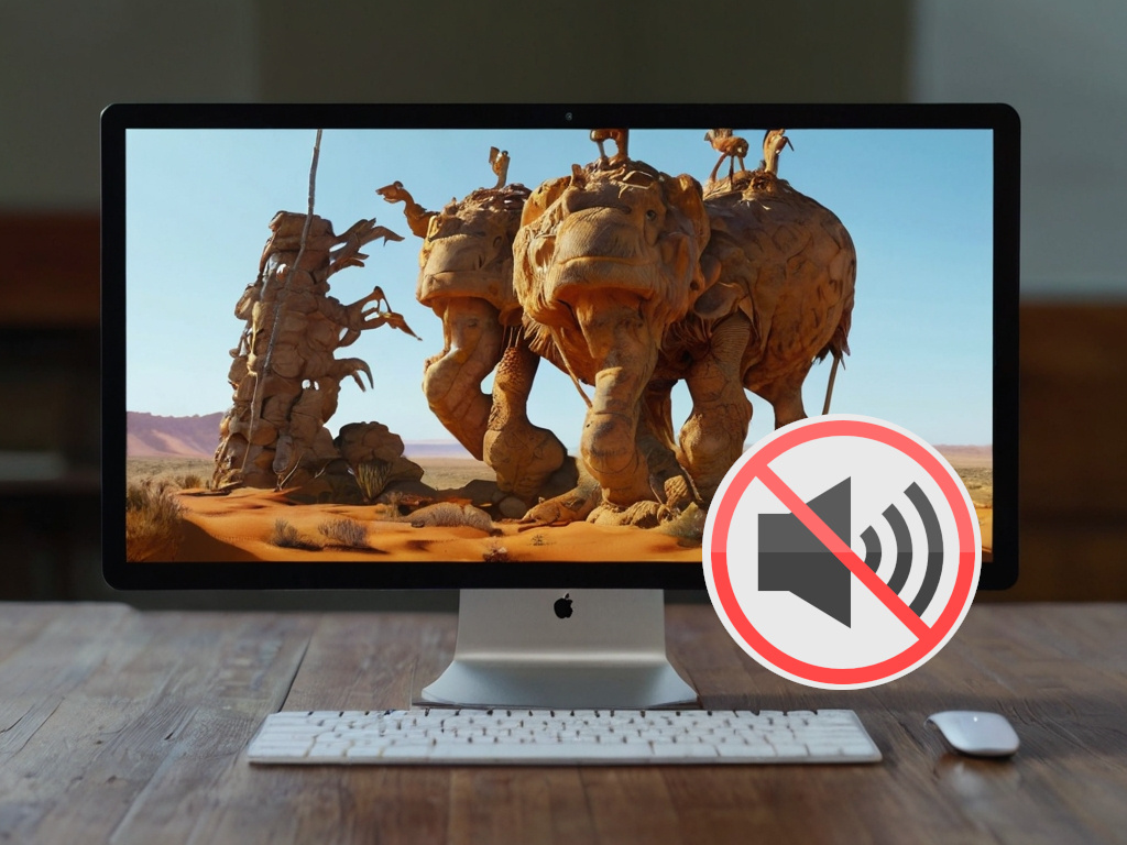 Воспроизведение видео без голоса