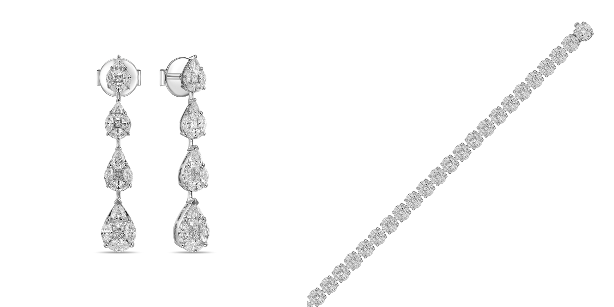 Серьги и браслет из коллекции Le Chic