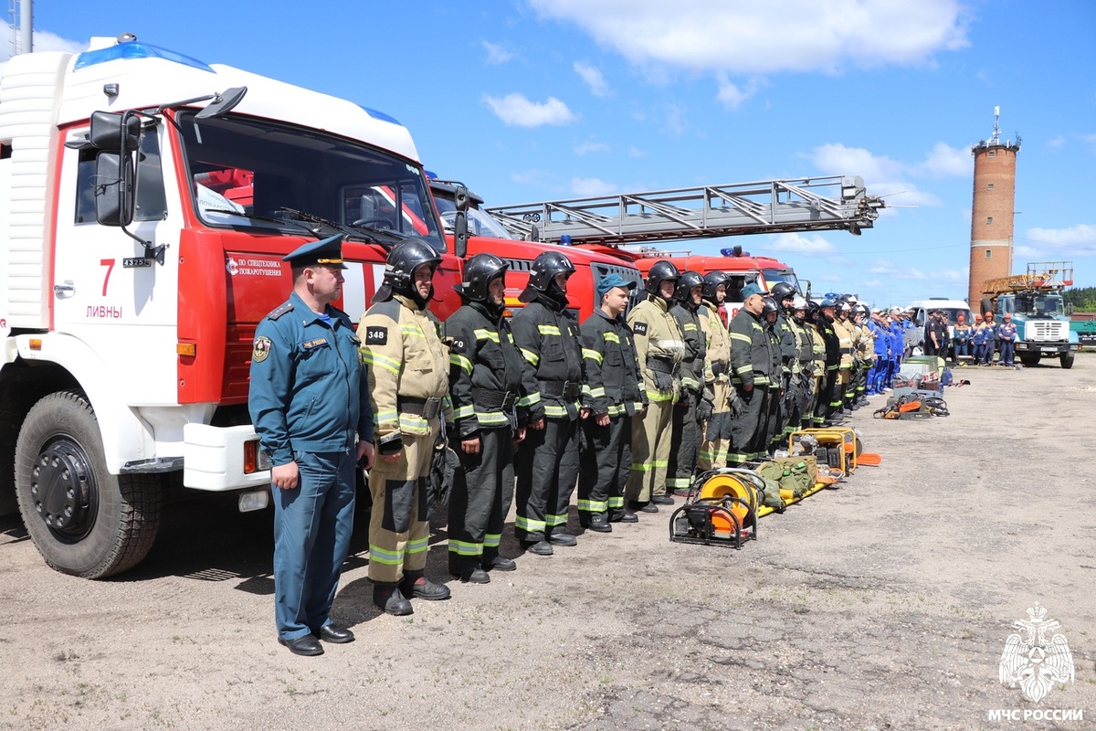 В городе Ливны экстренные службы тренировались действовать при различных ЧС  | ГУ МЧС России по Орловской области | Дзен