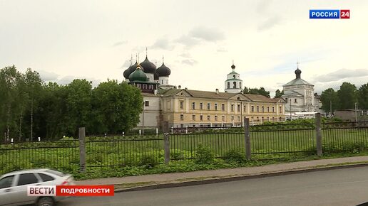 Скачать видео: Археологические раскопки у Вятского УспенскогоТрифонова монастыря (июнь 2024 г.)