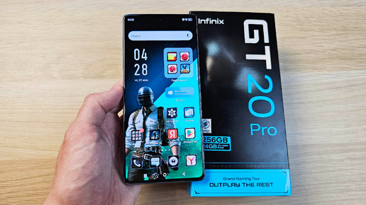 INFINIX GT 20 PRO - ГЕЙМЕРСКИЙ ТЕЛЕФОН С 144ГЦ ЭКРАНОМ!