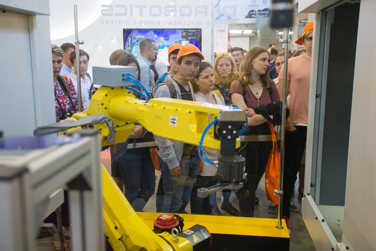 На стенде столицы будут представлены высокоточные токарно-фрезерные станки, сварочные роботизированные комплексы, 3D-принтеры и другое оборудование.  Фото: ФедералПресс / Евгений Поторочин