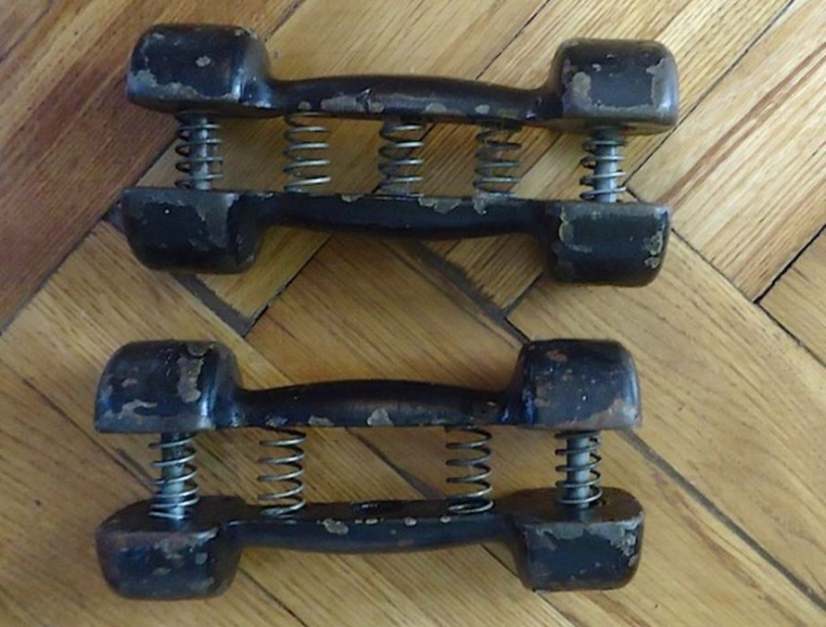 Обратный молоток из старой гантели