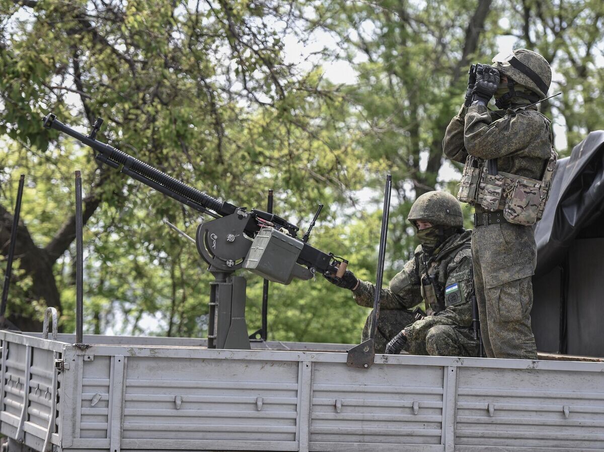    Работа мобильной группы быстрого реагирования для защиты и противодействия атакам БПЛА© РИА Новости / Константин Михальчевский