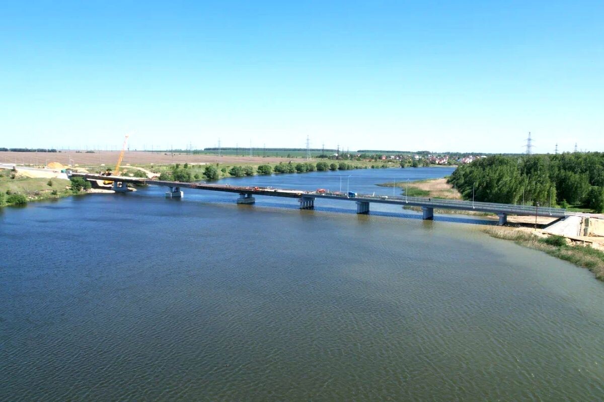 Новый мост через Матырское водохранилище планируют к запуску в декабре |  «Новости Липецка» | Дзен