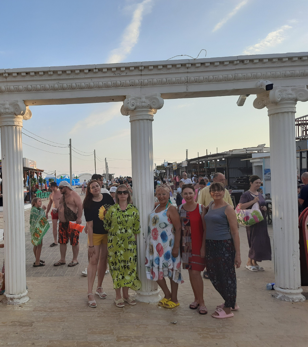 Паралия, вход на Центральный пляж