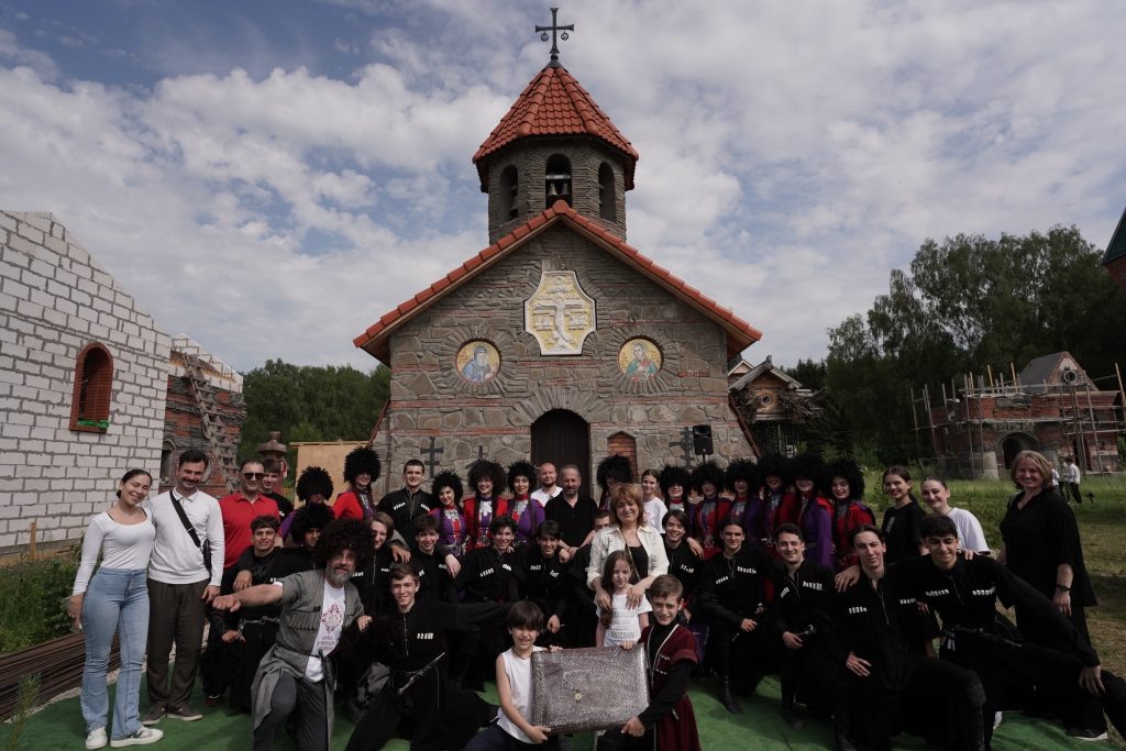 Праздник у храма прп. Гавриила Самтаврийского (Ургебадлзе)