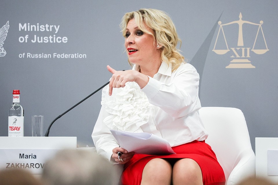    Мария Захарова. Фото: Александр Демьянчук/ТАСС