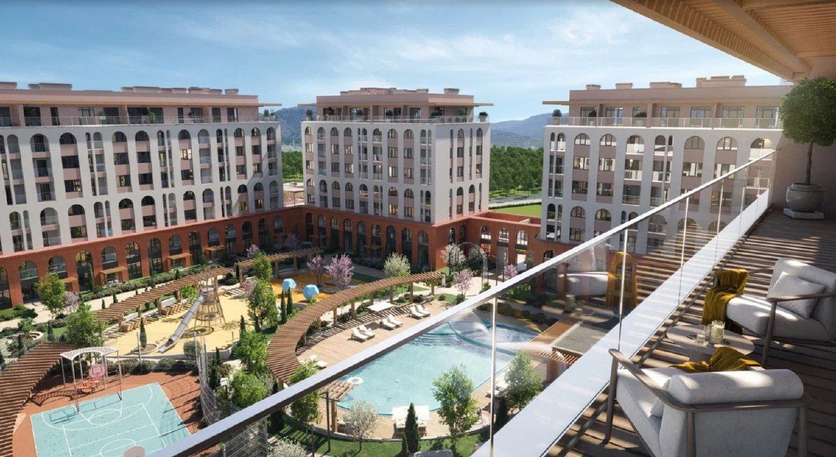 Жилой комплекс с итальянской душой и видом на виноградники