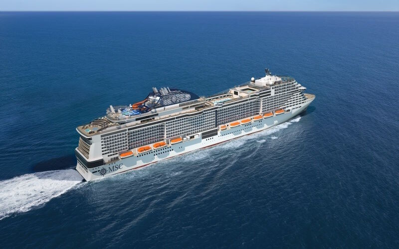 Шикарный круизный лайнер MSC Bellissima совершает круизы из Шанхая в Японию