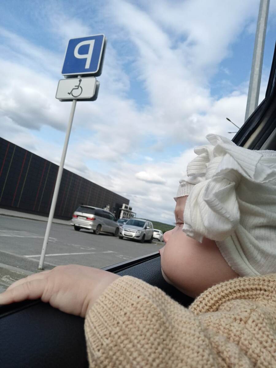 Моя любименькая внучечка собственной персоной