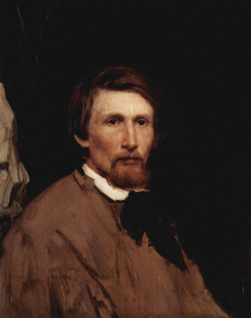 Виктор Васнецов - Автопортрет, 1873.